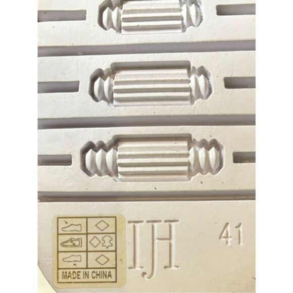 Ilse Jacobsen Tulip Criss Cross Flat Comfort Sandals in Off White Size 41/11 - Picture 7 of 8